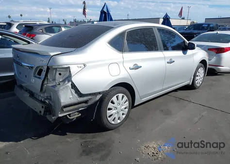 2015 Nissan Sentra Sv из США, поврежденный, VIN 3N1AB7AP4FY219189